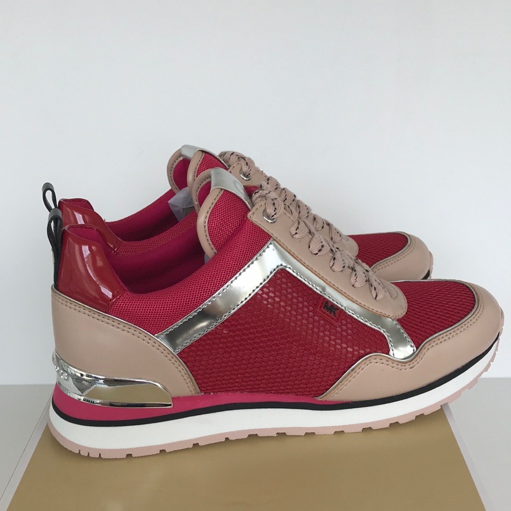 Michael Kors Maddy Trainer mesh shoes sneakers - Picture 4 of 8